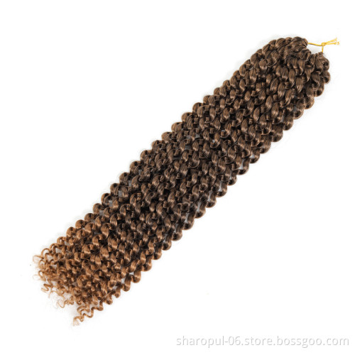 Passion Twist Hair Crochet Braid Extensions Water Wave Synthetic Crotchet Braids crochet Braiding Hair